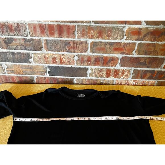 Time And Tru Black Long Sleeve Top Women’s Size:M - Picture 2 of 6